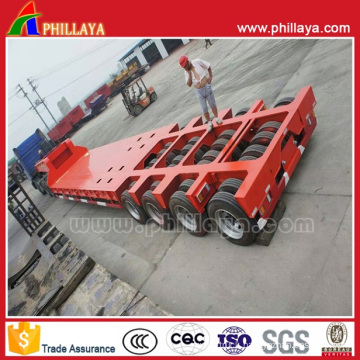 Multi-Lines Low Bed Modular Trailer for Heavy Equipment Transport